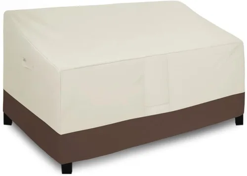 Vista 8 de Easy-Going Funda impermeable para muebles de patio, sofá biplaza para exteriores, resistente al viento, duradera