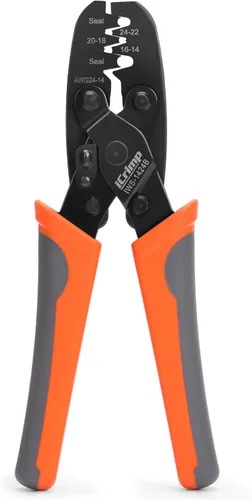 Vista 11 de iCrimp - Crimpadora de terminal de barril abierto sin aislamiento, crimpadora de cables para Molex, Delphi, AMP/Tyco, Harley, PC/computadora