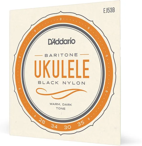 Vista 7 de D'Addario - Juego de cuerdas para ukelele barítono, fluorocarbono, EJ99B, 4 cuerdas, paquete de 1