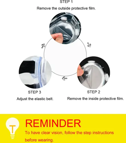 Vista 2 de Safety Goggles Glasses Fit Over Eyeglasses Chemical Protective Splash Protection Eye Goggle For Science Eyewear