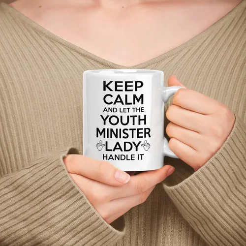 Vista 17 de Gift For Advocate - Taza de cerámica blanca de 11 onzas y 15 onzas – Keep Calm & Let The Advocate Lady Handle It