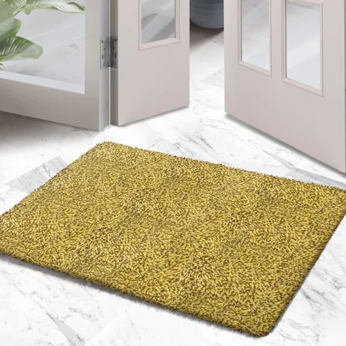 Vista 13 de Tapete de microfibra de alta calidad para interiores, tapete lavable de 20 x 30 pulgadas, antideslizante, impermeable, súper absorbente, tapete