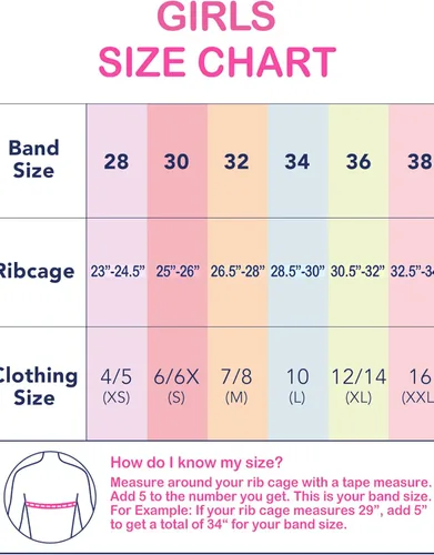 Vista 4 de Fruit of the Loom Girls' Seamless Stretch Sport Bra