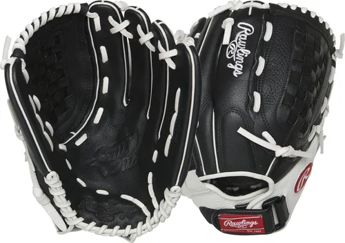 Vista 6 de Rawlings Guante de sóftbol Shut Out Youth Tamaños 11.5 a 12.5 pulgadas Múltiples estilos