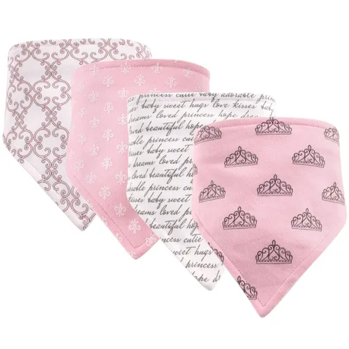 Vista 5 de Hudson Baby Baberos unisex de algodón para bebé, avión, talla única (paquete de 2)