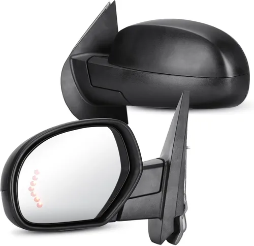 Espejos de remolque para vista trasera para 2007-2013 Chevy Avalanche Silverado Suburban GMC Sierra 1500 1500 2500 3500 Tahoe Yukon XL 1500 2500