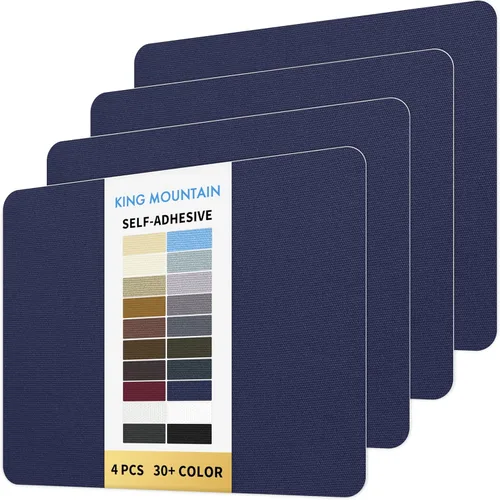 Vista 119 de KING MOUNTAIN Cinta de reparación de tela de nailon autoadhesiva, 4×63 pulgadas, parche rápido de reparación de chaqueta de plumón, kit de parche