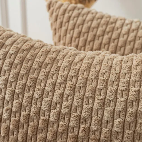 Vista 315 de Kevin Textile - Juego de 2 fundas de almohada decorativas de pana suave, estilo bohemio, a rayas, decoración del hogar para sofá, cama, sofá y sala