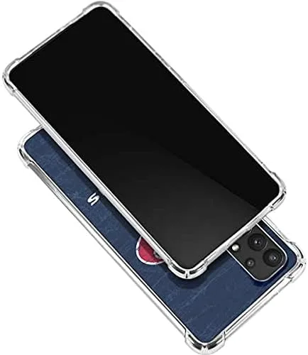 Vista 3 de Skinit Funda transparente compatible con Galaxy A32 5G, diseño desgastado con licencia oficial de los Houston Texans de la NFL
