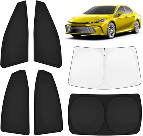 Vista 170 de KUST Parasol para parabrisas para Volkswagen VW Taos 2022-2025 2026, accesorios para ventana, protector de visera solar, plegable, bloquea los rayos