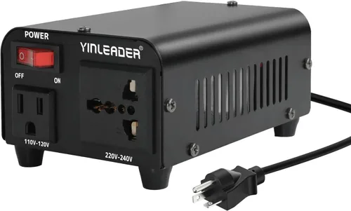 Vista 7 de Transformador de voltaje de 300 W, 110 V a 220 V