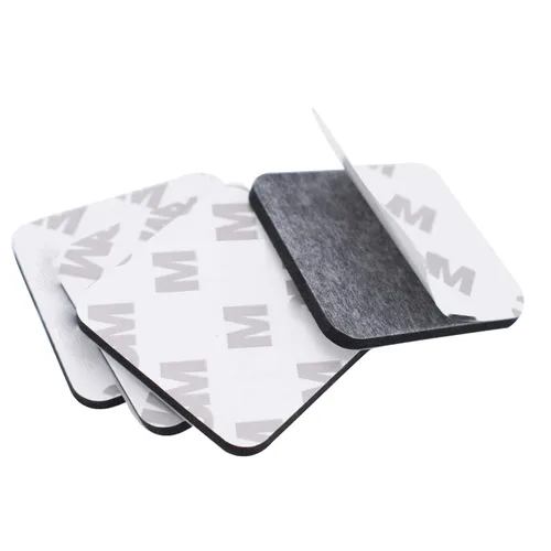 Vista 3 de MiDube - 60 cintas de espuma de doble cara negra, almohadilla fuerte de 1.58 pulgadas de diámetro, montaje autoadhesivo adecuado para superficie