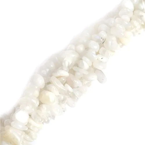 Vista 38 de Cuentas sueltas de piedra natural de grava de jade amarillo de 0.236-0.315 pulgadas, chips de piedras preciosas para hacer joyas, forma libre, 34