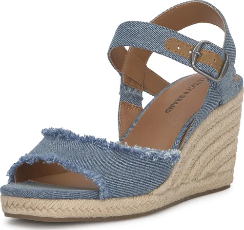 Vista 13 de Lucky Brand Sandalias de cuña Mindra para mujer Negro