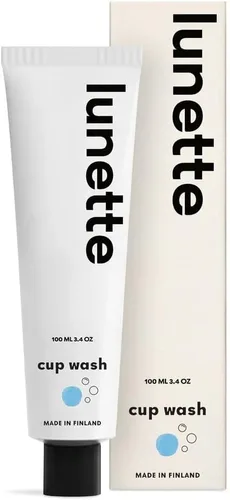Lunette Feelbetter - Limpiador de vasos menstruales, combinación perfecta para tu copa menstrual de silicona, vegano, natural, sin parabenos, 3.4