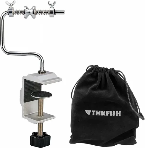 Vista 11 de THKFISH Carrete de línea de pesca Bobinador de línea de pesca Carrete de pesca Accesorios de pesca Ajustable Estable Portátil Carrete de línea
