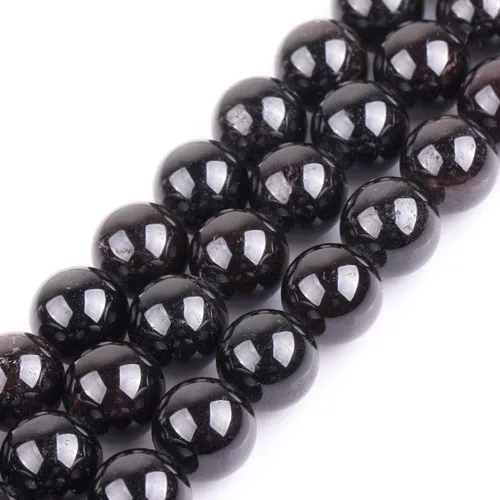 Vista 60 de GEM-Inside Cuentas sueltas de gemas de ojo de tigre azul lapislázuli de 8mm (0.31 pulgadas) color teñido redondas de cristal energético