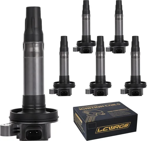 Juego de 6 bobinas de encendido para Ford Edge Explorer Taurus Flex Lincoln MKZ MKS MKX Mazda CX9 CX-9 2007 2008 2009 2010 2011 2012 2013 2014 2015
