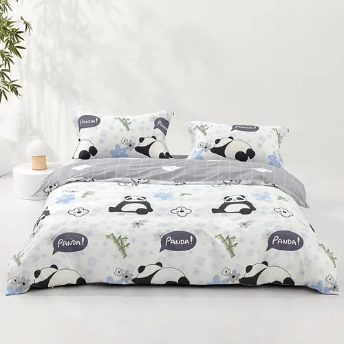 Vista 8 de SAPHREAS Juego de Funda de Edredón de Flores Rosas 2 piezas Algodón Estilo Jardín Campanilla Floral Ropa de Cama Juego de Funda de Edredón 100%