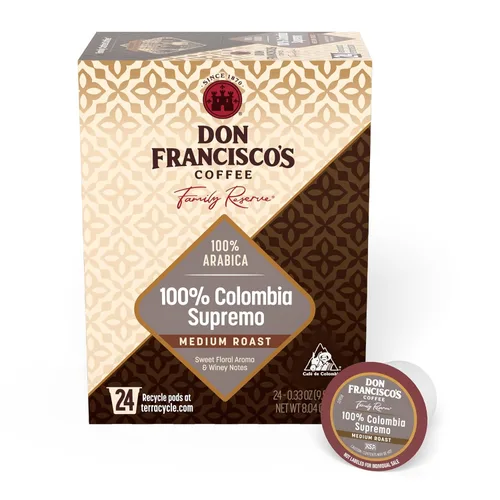 Vista 14 de Don Francisco's Breakfast Blend - Cápsulas de café tostado oscuro, 12 unidades, cápsulas de café reciclables de una sola porción, compatibles con tu