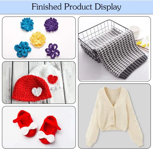 Vista 5 de 30 agujas de plástico para ojos grandes, agujas de tejer de plástico de 2.7 pulgadas/3.5 pulgadas/5.9 pulgadas, agujas de hilo, agujas