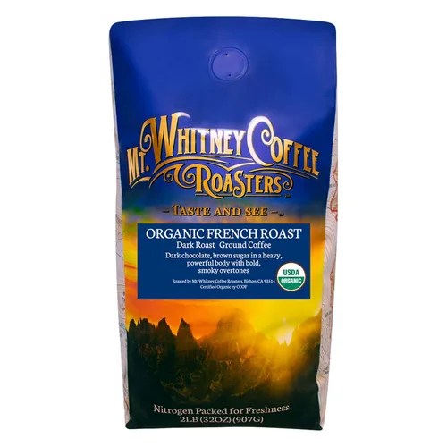 Vista 15 de Mt. Whitney Coffee Roasters Base Camp Blend Café tostado medio oscuro, bajo en ácido, molido, 5 libras (paquete de 1)