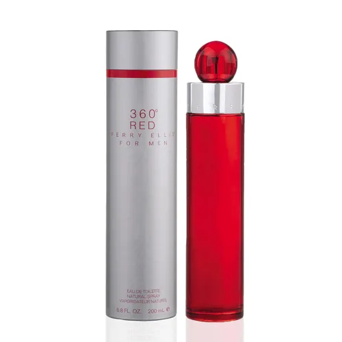 Vista 7 de Perry Ellis Eau de Toilette 360 Red para hombres con atomizador, 1.7 onzas