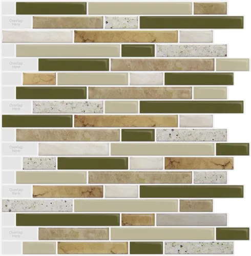 Vista 12 de LONGKING Protector contra salpicaduras de mármol despegable y adhesivo de 10 hojas para cocina, protector contra salpicaduras de azulejos