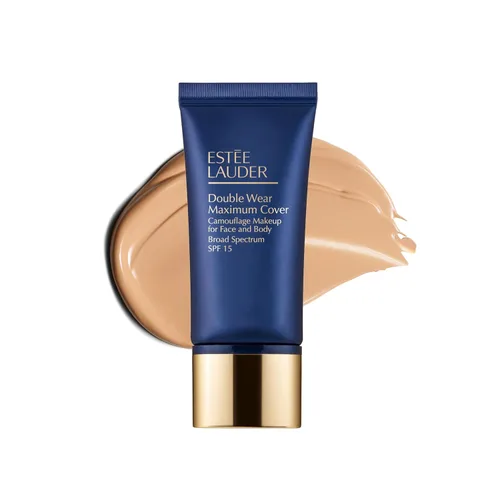 Vista 7 de Estée Lauder Double Wear 24-Hour Maximum Cover Camouflage Foundation for Face and Body SPF 15 Full Coverage Tattoo Cover Up Makeup Waterproof