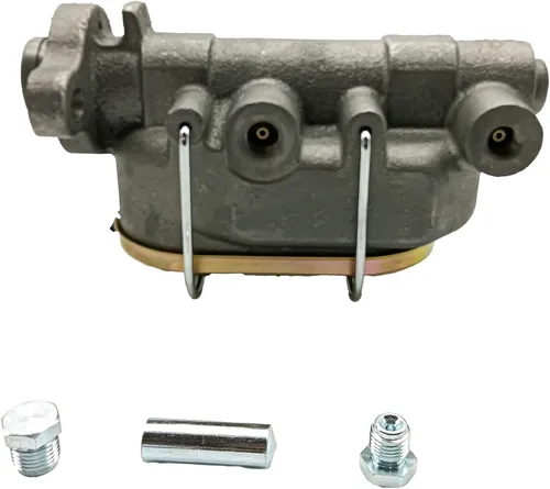 Vista 7 de 7 "Zinc Dual Power Brake Booster Con 1" Bail Top Master Cylinder Kit Booster Kit de conversión RSRB03123
