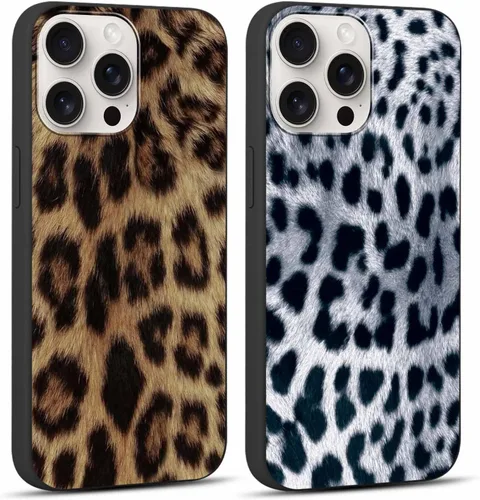 Vista 82 de Paquete de 2 fundas de teléfono con bonito estampado de guepardo para iPhone 7/8/SE 2020 / SE 2022 de 4.7 pulgadas, diseño de leopardo de lujo