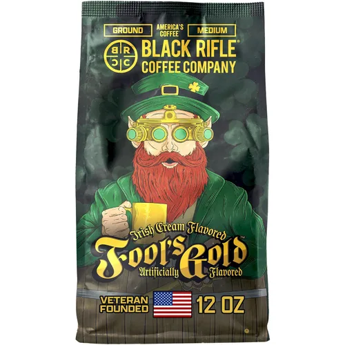 Vista 11 de Black Rifle Coffee Company Spirit of 76, bolsa de 18 onzas, café molido tostado medio, mezcla tostada hecha de granos arábigos, granos colombianos