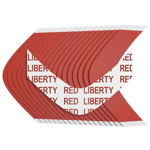 Vista 7 de Liberty - Cinta adhesiva para peluca de cabello rojo (108 piezas) - CC Curve - Cinta adhesiva de doble cara para peluca de encaje frontal Toupee