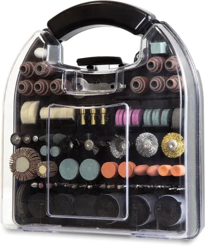 Vista 7 de WEN 230151A Kit de accesorios para herramientas rotativas de 150 piezas con estuche de transporte