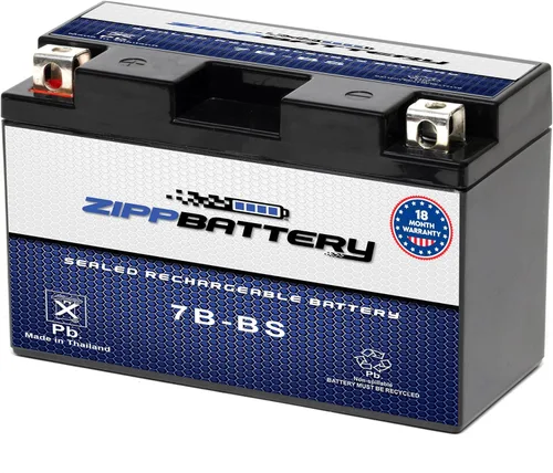 Vista 20 de ZIPPBATTERY YTX4B-BS 12V 40 CCA AGM – Batería de 2Ah libre de mantenimiento para scooter, mini ATV, bicicleta de bolsillo – Terminal de pestaña