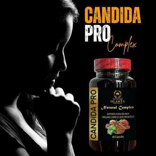 Vista 6 de Suplemento de apoyo Candida - Suplemento de ácido caprílico, probióticos y aceite de orégano, ayuda a la digestión, salud intestinal - 1 botella 60