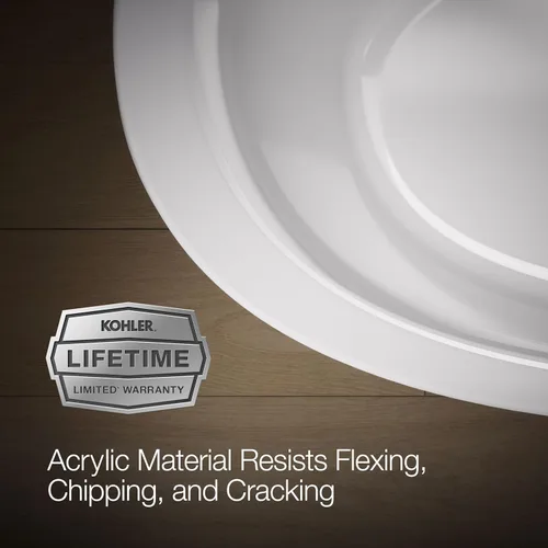 Vista 11 de KOHLER 24001-W1-0 Bañera Sunstruck, color blanco