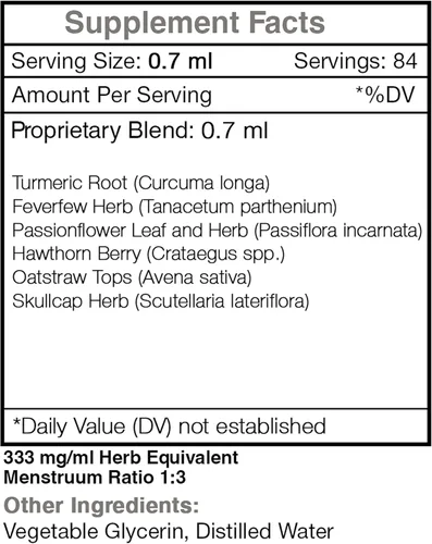 Vista 4 de Secrets of the Tribe - Secreto de nervios, mezcla de suplementos de hierbas, extracto líquido sin alcohol, fórmula de nervios saludables (2 fl oz)