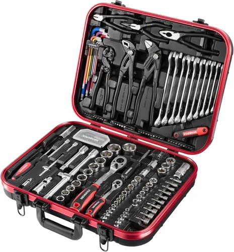 Vista 12 de STARWORK TRUE MECHANIC™ Juego de herramientas mecánicas de 314 piezas y juego de dados, juego métrico profesional