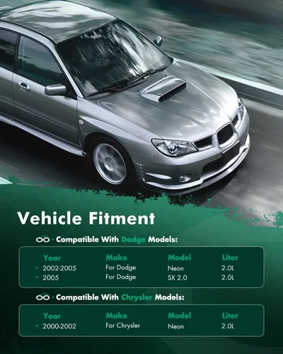 Vista 6 de SCITOO 2362 Radiador apto para 2000-2002 para Chrysler para Neon 2.0L 2002-2005 para D-o-d-g-e para Neon 2.0L 2005 para D-o-d-g-e para SX 2.0 2.0L