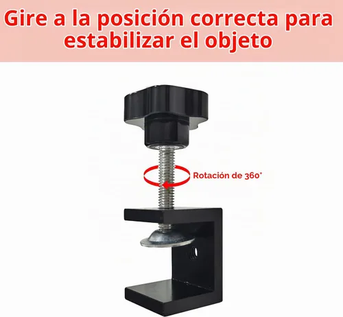 Vista 4 de Abrazadera en C de servicio pesado, abrazaderas de madera, abrazaderas