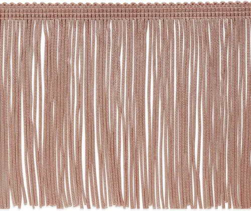 Vista 46 de Trims By The Yard Borde de flecos de cadena de 4 pulgadas, borde decorativo de flecos de poliéster, para disfraces, uniformes, decoración del hogar