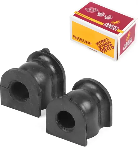 Vista 72 de Metrix Premium Chassis Parts - Kit de bujes de barra estabilizadora delantera de 2 piezas para Jeep Cherokee 1991-2001, Comanche 1991-1992, Grand