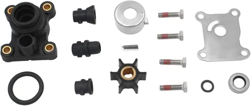 Vista 7 de Kits de reparación de la bomba de agua del impulsor con carcasa para Johnson Evinrude 1974-UP 8-15HP