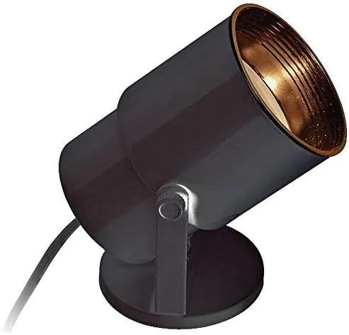 Vista 2 de Pro Track Foco pequeño de iluminación LED de acento para interiores, enchufable, direccional ajustable, planta de piso decorativa para el hogar