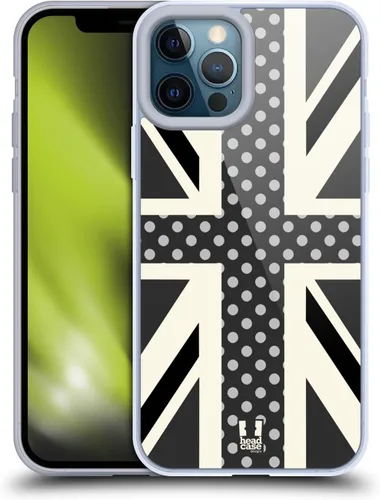 Vista 356 de Head Case Designs Blue Gingham Union Jack Collection - Funda de gel suave compatible con Apple iPhone 7 Plus/iPhone 8 Plus