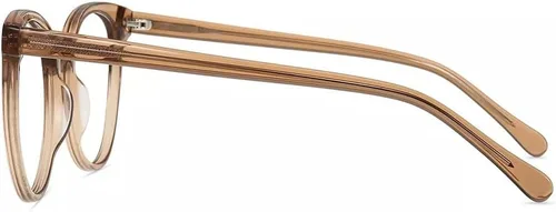 Vista 5 de Firmoo Blue Light Blocking Glasses for Women/Men, Round Fashion Retro Computer Anti Glare Anti Eyestrain Eyeglasses