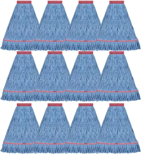 Vista 25 de Matthew Cleaning Cabezal de Trapeador de Servicio Pesado Repuesto Comercial para Limpieza General y de Pisos, Cabezal de Repuesto de Hilo de Extremo