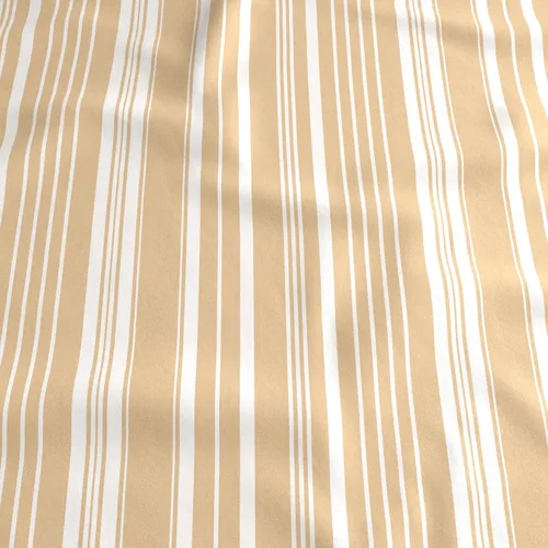 Vista 2 de Great Bay Home - Juego de sábanas de tamaño King de microfibra - 4 piezas con rayas color gris pardo - Ropa de cama de microfibra ultra suave y lisa