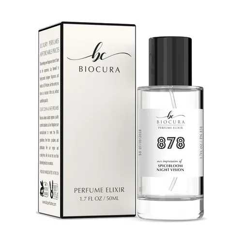 BIOCURA BC Perfume 878 Inspired by Spicebloom Night Vision For Men Fragancia Dupes Eau de Parfum Botella de 1.7 fl oz